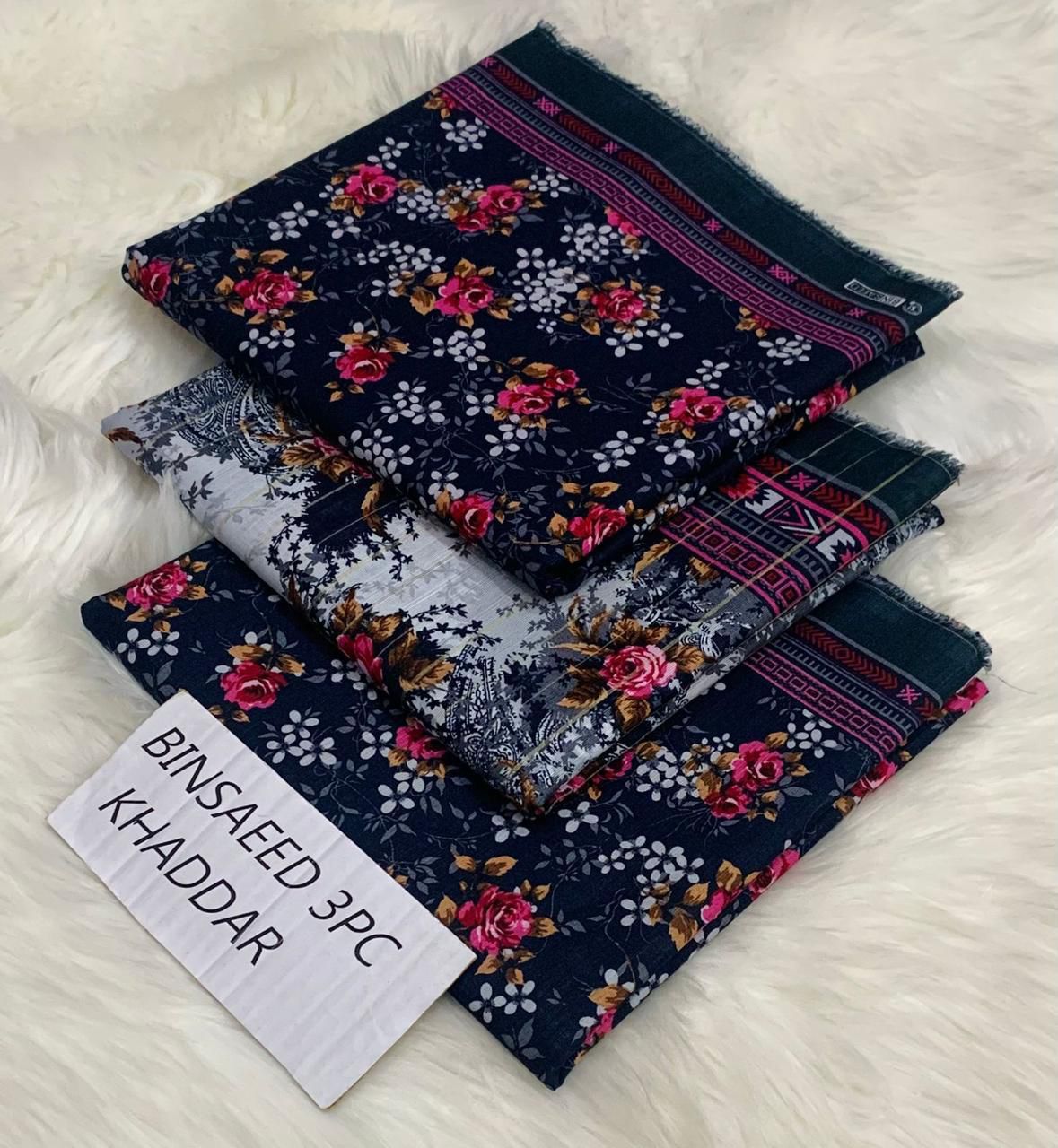 in Saeed 💯 Original Khader 3pc Collection