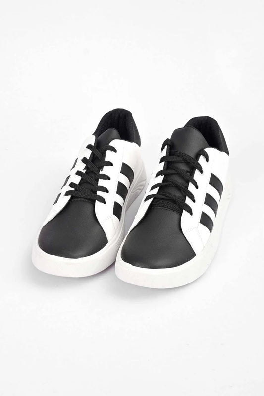 Black Camel Men's Contrast Design Sneaker Shoes