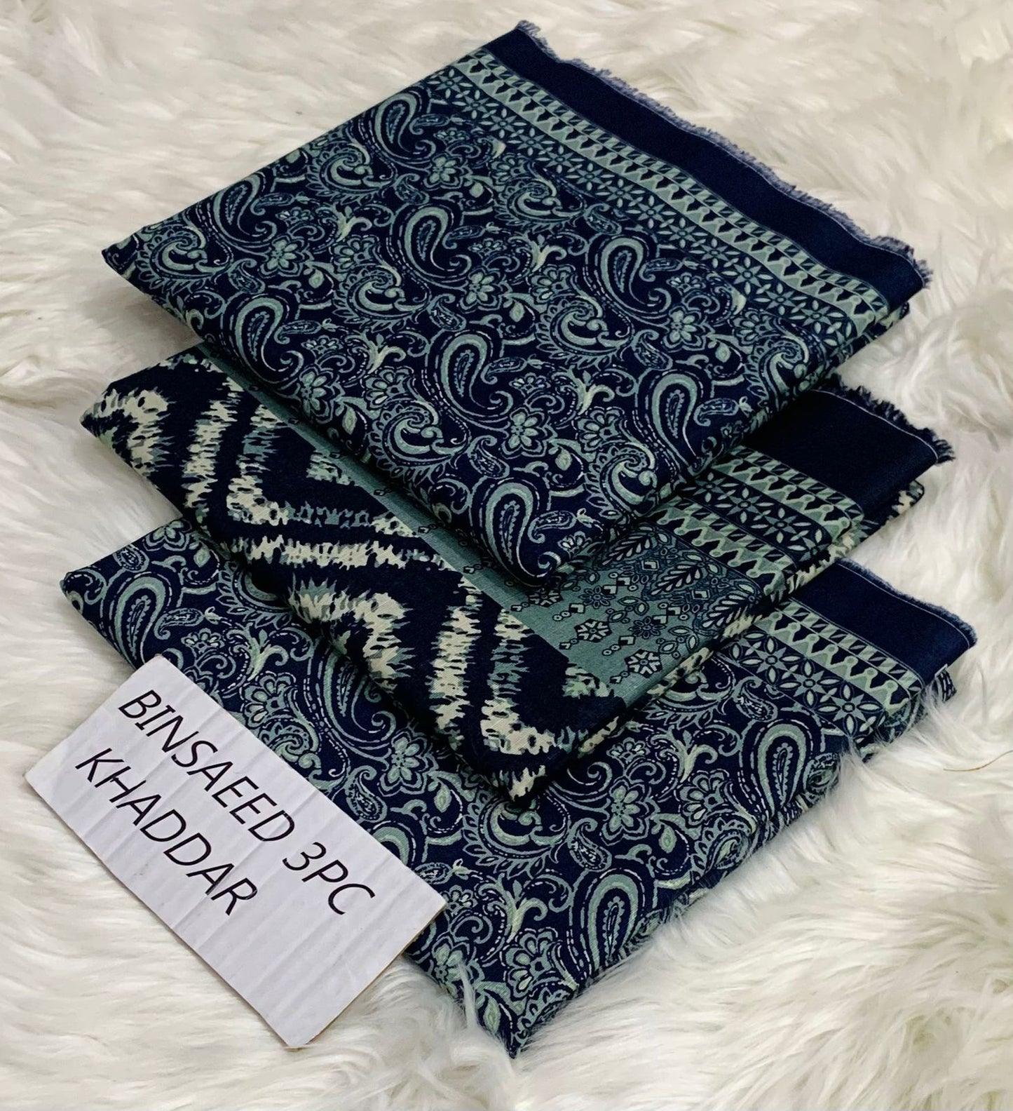 in Saeed 💯 Original Khader 3pc Collection