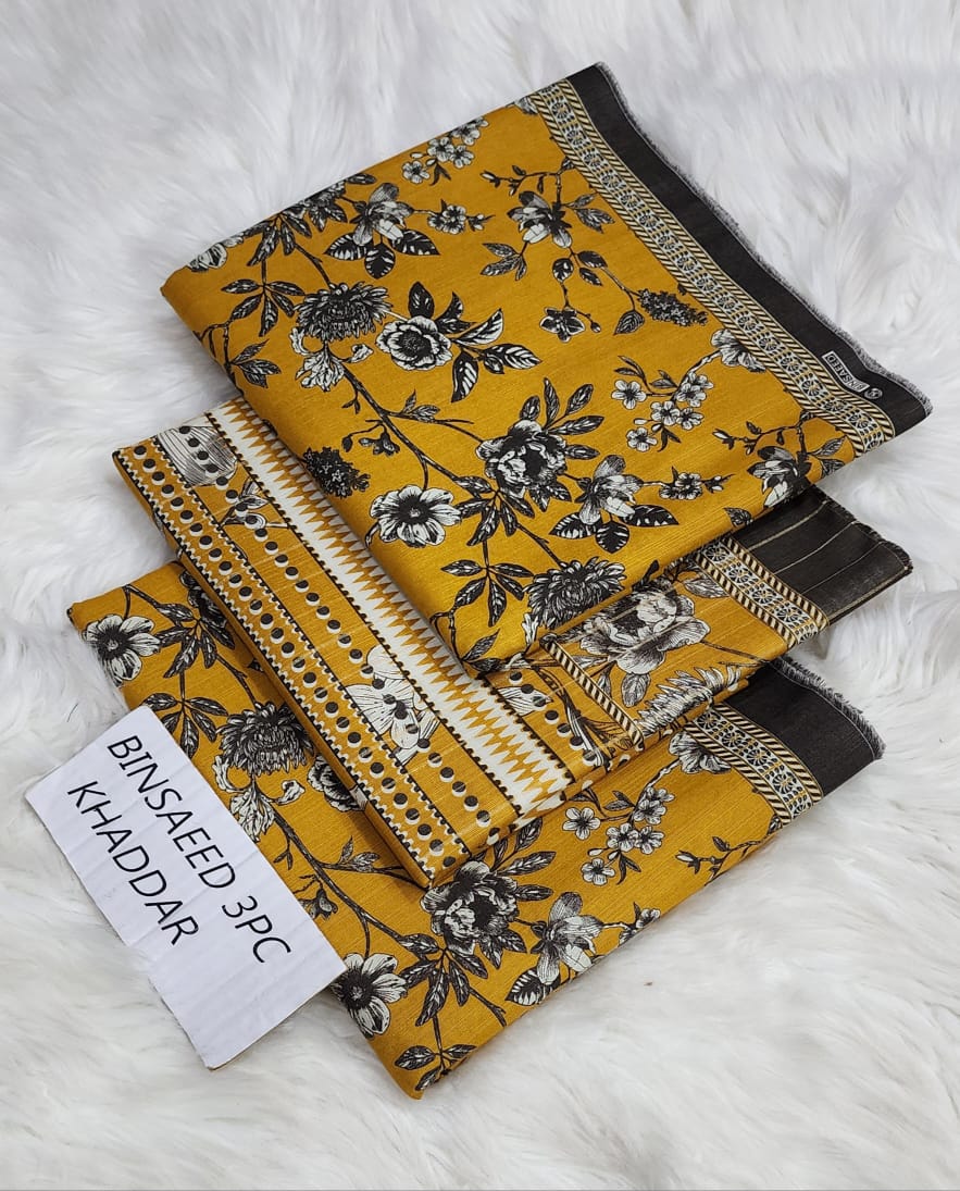 Bin Saeed 💯 Original *Printed 3pc Collection