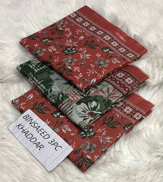 in Saeed 💯 Original Khader 3pc Collection