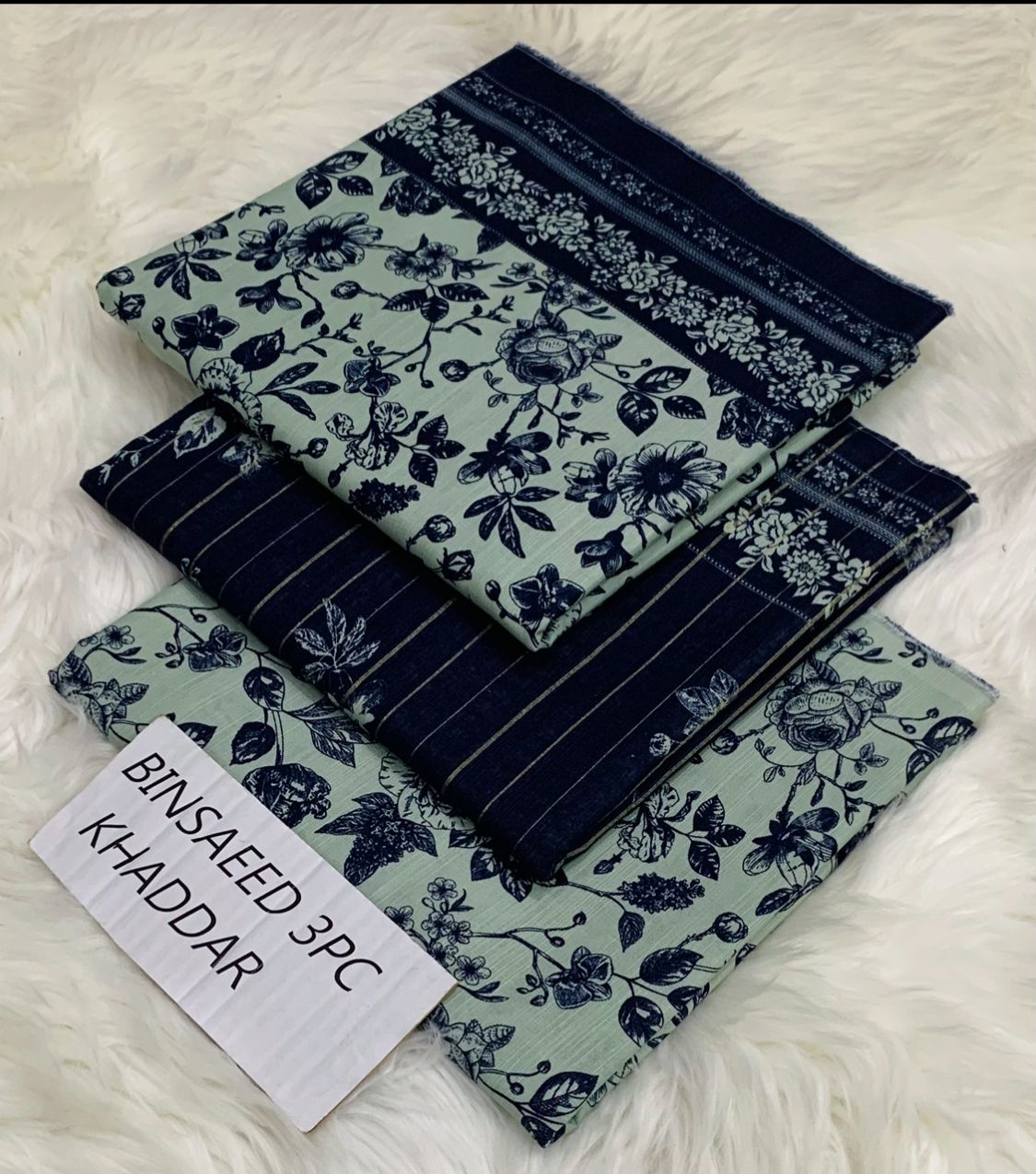 in Saeed 💯 Original Khader 3pc Collection